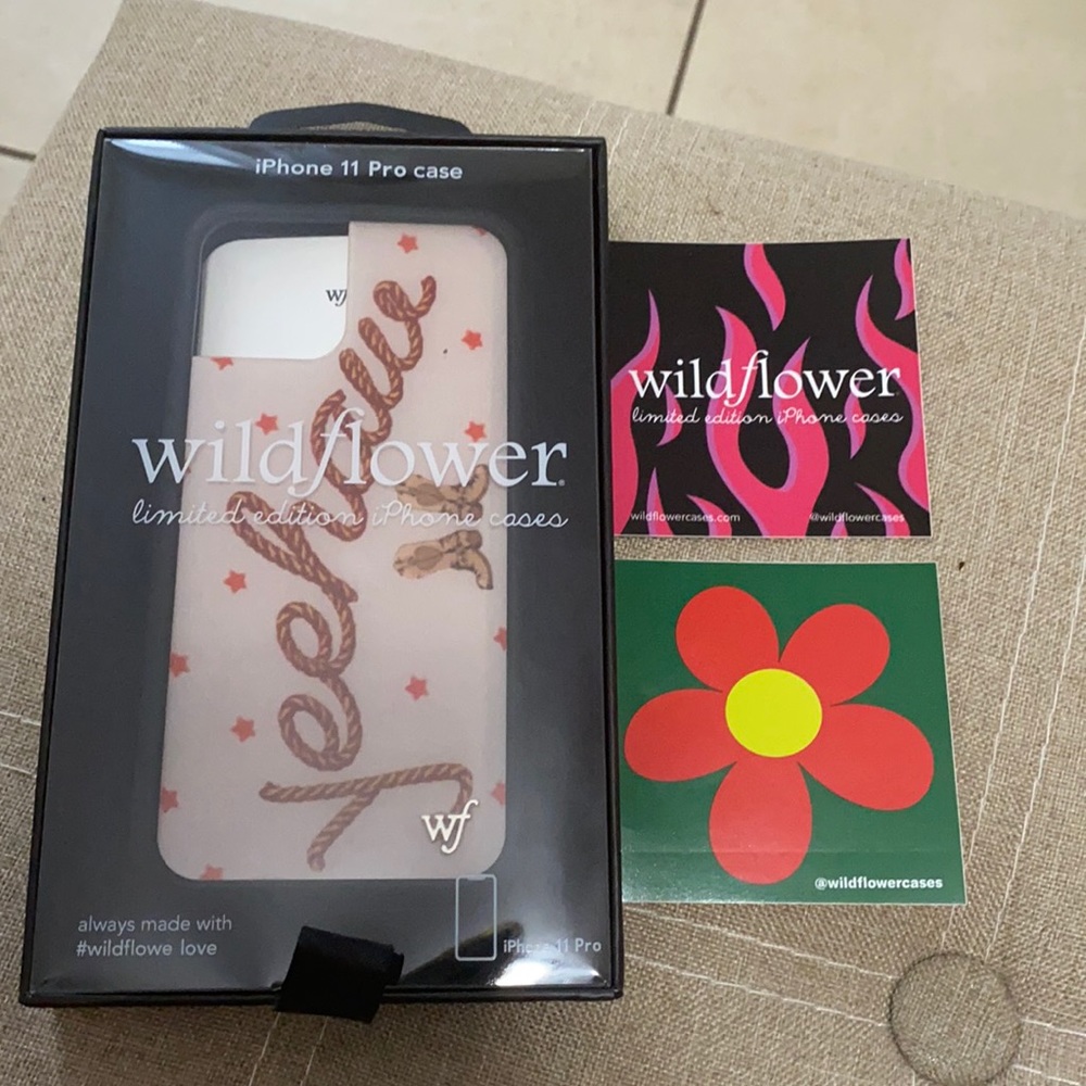 BRAND NEW UNUSED limited edition Wildflower case